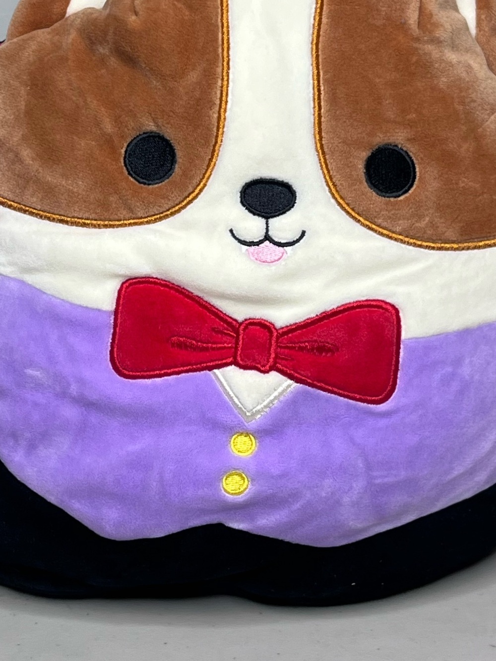 NWT Squishmallows Reginald the Vampire Corgi Treat Pail Soft Plush Bucket - Picture 8 of 14